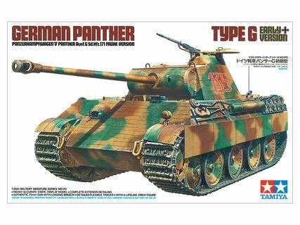 Tamiya – vokiečių Panther Type G ankstyvoji versija, 1/35, 35170