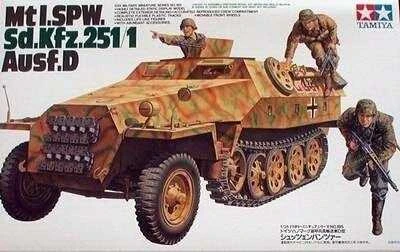 Tamiya Tamija – Mtl. SPW Sd.Kfz.251/1 Ausf.D, 1/35, 35195