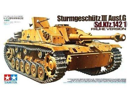 Tamiya - Sturmgeschütz III Ausf.G (Sd.Kfz.142/1) Frühe Version, 1/35, 35197