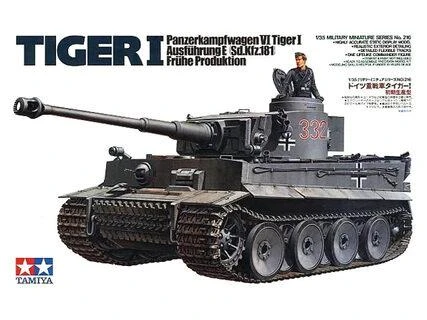Tamiya - Panzerkamfwagen VI Tiger I Ausfürung E (Sd.Kfz.181) Frühe Produktion, 1/35, 35216