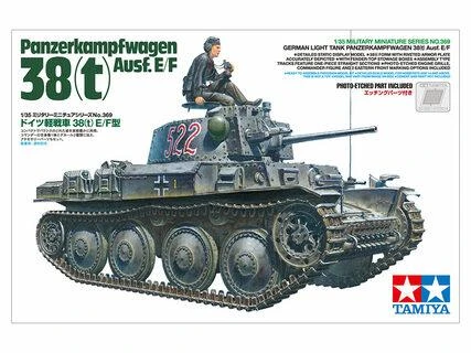 Tamiya – Pz.Kpfw.38(t) Ausf. E/F, 1/35, 35369