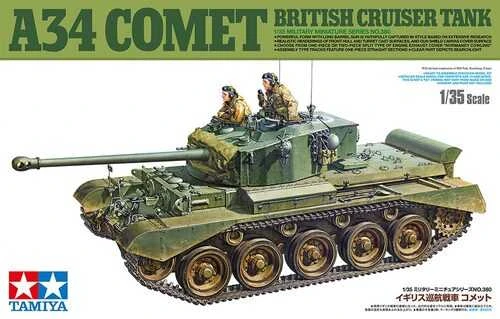 Tamiya – A34 Comet British Cruiser Tank, 1/35, 35380