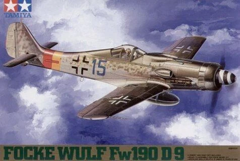 Tamiya Focke-Wulf Fw190 D-9 1/48 plastikinis lėktuvo rinkinys