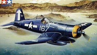 Tamiya – Vought F4U-1A Corsair, 1/48, 61070