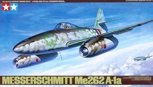 Tamiya - Messerschmitt Me262 A-1a, 1/48, 61087