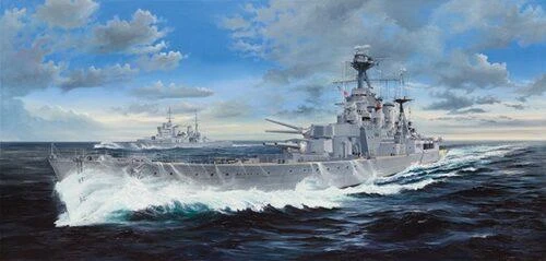 Tamiya King George V britų mūšinis laivas 1/350 plastikinis rinkinys 78010