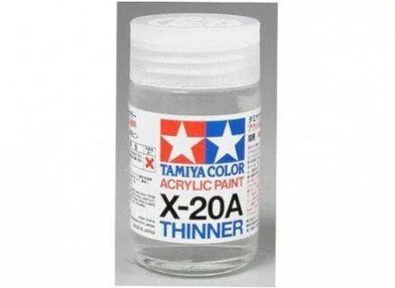 Tamiya - X-20A Acrylic thinner akrilinių dažų skiediklis, 46ml
