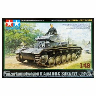 Tamiya Panzerkampfwagen II Ausf.A/B/C (Sd.Kfz.121) 1/35, Prancūzijos kampanija