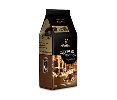Kavos pupelės Tchibo Espresso Milano stiliaus, 1kg