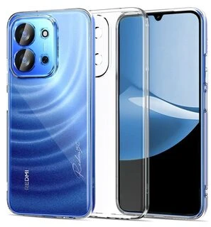 Dėklas Tech-Protect Flexair Xiaomi Redmi 15C 4G/5G/Poco C85 4G/5G skaidrus