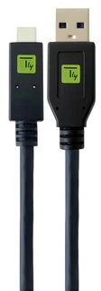 Techly USB 3.1 kabelis, A tipo kištukas - C tipo kištukas, juodas