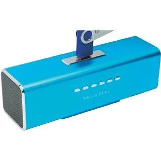 Technaxx MusicMan, baterie 600 mAh, FM-Radio, USB, mėlynas