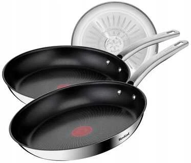 Keptuvių Rinkinys - Tefal Intuition B817S255 2-Vienetų Nerūdijančio Plieno
