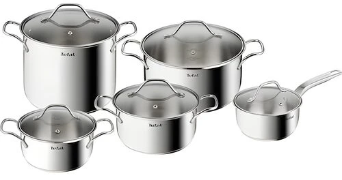 Puodų rinkinys Tefal Intuition B864SA74, 10 vnt.