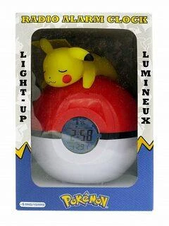 Pokemon - Pikachu šviečiantis žadintuvas su FM signalu (52800POKE9)
