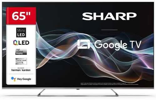 „Sharp 4K Ultra HD QLED MiniLED“ televizorius | 65JP7265E | 55 | Išmanusis televizorius | „Google TV“ | UHD