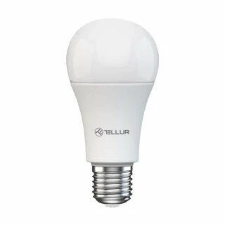 Tellur Smart WiFi Bulb E27, 9W, Baltas/Warm/RGB, Dimmer