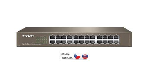 Switch Tenda TEF1024D (24x 10/100Mbps)