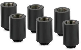 „Thermal Grizzly DeltaMate“ ilgintuvo jungtis – MF28, juodas, 6 vnt. pakuotė