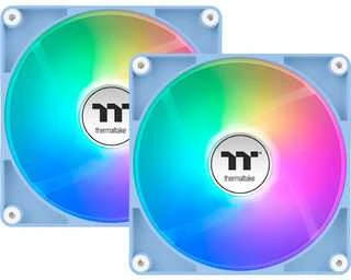 Thermaltake CT120 Reverse ARGB Sync Hydrangea Mėlyna 2 Pack | Korpuso ventiliatorius