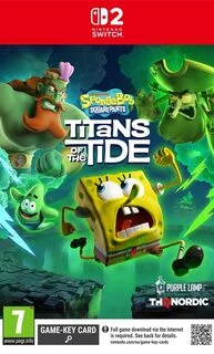 SpongeBob „Thq Nordic“ Kempiniukas: Titans of the Tide (2 jungiklis)
