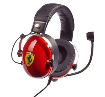 Thrustmaster | Ausinės Žaidimams | DTS T Racing Scuderia Ferrari Edition | su laidu | Over-Ear | Raudona/Juodas