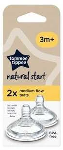 TOMMEE TIPPEE Natural Start žindukas vidutinės srovės EASI-VENT, su sterilizavimo funkcija 2vnt., 42112253