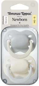 TOMMEE TIPPEE silikoninis čiulptukas CLOSER TO NATURE 0-2 mėn., 2 vnt., asort., 433660
