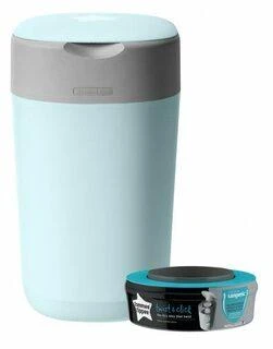 TOMMEE TIPPEE konteineris sauskelnėms Sangenic Twist&Click, žydras, 85100302