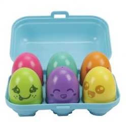 TOMY TOOMIES kiaušiniai su mėlynais garsais. E73563 /6