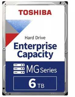 TOSHIBA MG serija – įmonės talpos HDD 6 TB 3,5 colio SATA 7200 aps./min. MG10ADA600E