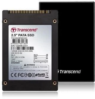 TRANSCEND 32GB SSD 6,35 cm 2,5 colio IDE MLC