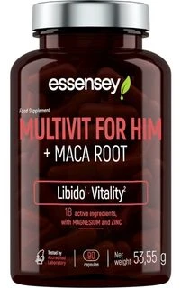 Trec Nutrition Multivitamin for men TREC ESSENSEY MULTIVIT FOR HIM + MACA ROOT 90 capsules