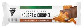Trec Nutrition Proteino Juosta Nougat Caramel 46 g – Aukštos Kokybės Baltymų Juosta
