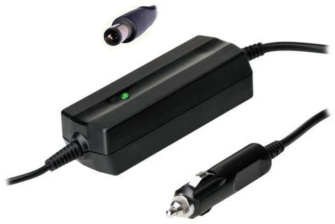 Automobilinis nešiojamojo kompiuterio pakrovėjas Akyga AK-ND-32 (19V / 4.74A 90W 7.4 x 5.0mm + pin) HP 1.2m