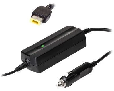 Automobilinis nešiojamojo kompiuterio pakrovėjas Akyga AK-ND-42 (20V / 4.5A 90W) Slim Tip LENOVO 1.2m