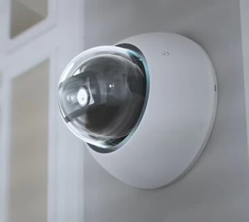 UBIQUITI CAMERA AI DOME VISUO METU, VANDALUI APSAUGA 4K POE DOME KAMEROS SU PAtobulintomis AI GALIMYBĖMIS IR ILMO ATSTOVO IR NAKTINIU REGIMUMU