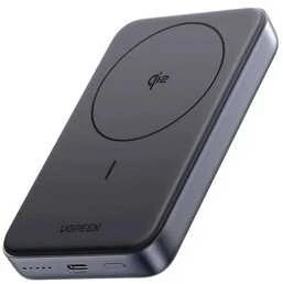 Ugreen PB761 10000 mAh Qi2 30W Magsafe USB-C juodas