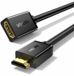 HDMI kabelis HDMI valdymas UGREEN HD107, FullHD, 3D, 2m (juodas)