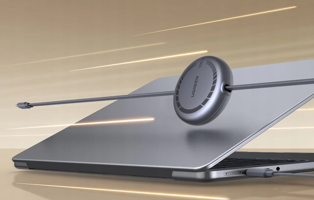 Ugreen USB-C į USB-C 100W greito įkrovimo kabelis su ištraukiamu mechanizmu, 1 m (65905)