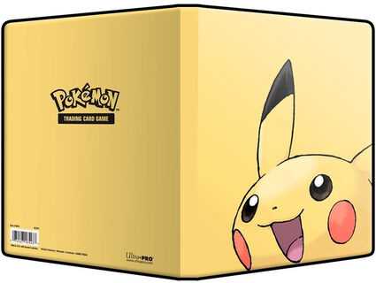 Ultra Pro Pikachu 4 kišenių Pokémon kortelių albumas kolekcininkams