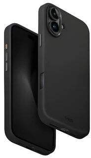 UNIQ Lyden dėklas iPhone 16 Plus 6.7″ Magclick Charging juodos spalvos Dallas juodos spalvos