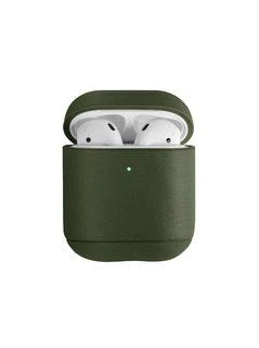 UNIQ Terra dėklas AirPods Pro Genuine Leather olive