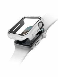 Išmaniojo laikrodžio Apple Watch 4/5/6/SE ekrano rėmelis, Baltos spalvos, 40mm