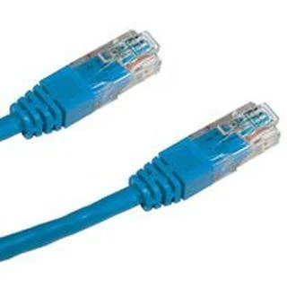PremiumCord Kabelis sieciowy RJ-45, Cat.6, UTP, mėlyna, 1m (SP6UTP010B)