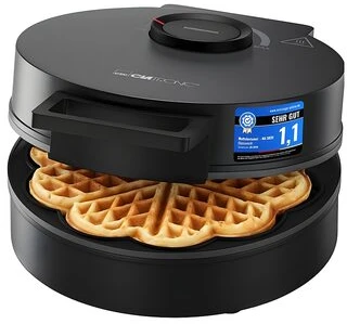 Vaflinė Clatronic WA 3832 1 waffle(s) 1200 W Juodas