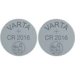 Varta CR2016 ličio baterija 3v 2 vnt