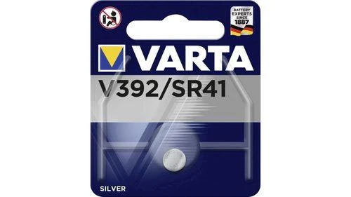 Varta sagos formos elementas V392 didelės srovės 1,55 V 38 mAh, 1 lizdinė plokštelė