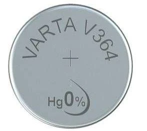 Varta 1x 1.55V V 364 Vienkartinė baterija SR60 Sidabro oksidas (S)