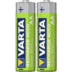 Varta AA HR6 Pakraunamos Baterijos Solar 800mAh 2vnt